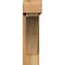 Ekena Millwork Thorton Block Rough Sawn Bracket w/ Offset Brace, Western Red Cedar, 6"W x 22"D x 22"H BKT0604X22X22THR05RWR - alternate 4